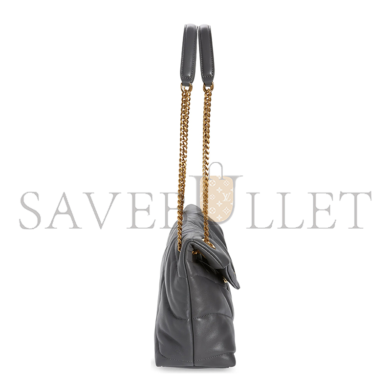 YSL PUFFER MEDIUM IN NAPPA LEATHER 5774751EL071112 (35*23*13.5cm)